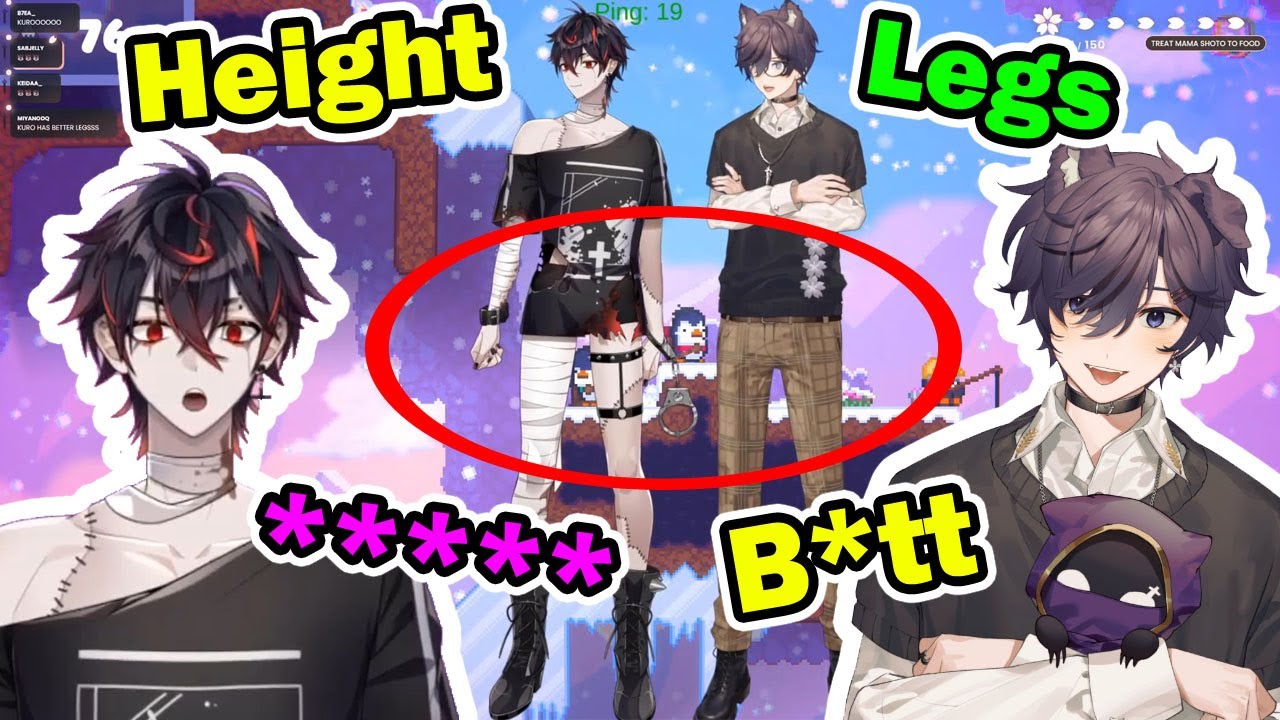 Shoto and Kuro Compare 