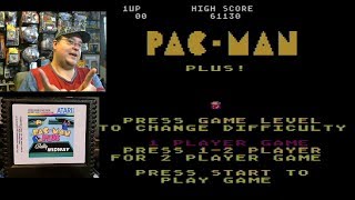 Pac-Man Plus for Atari 5200 - game play