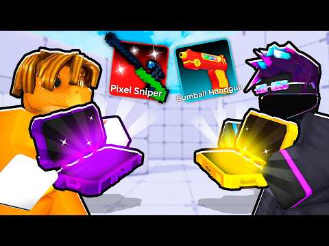 Thumbnail for SKIN CASES pick our loadout in Roblox Rivals!