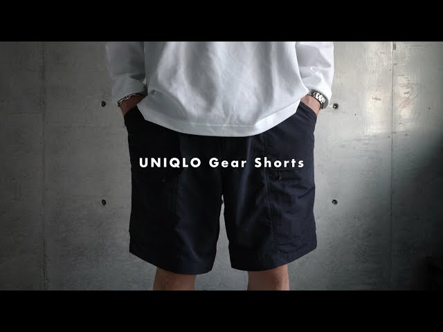 UNIQLO] Gear shorts recommended for the hot summer | Gear shorts