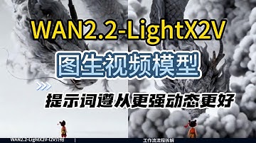 [ComfyUI]谁懂啊！这个组合让图生视频封神：WAN2.2-LightX2V-I2V，对比 Smooth 细节拉满，换模型就用