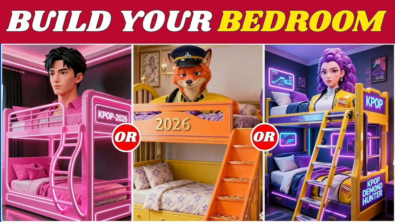 Would You Rather 🛏️✨ Build Your 2026 Fantasy Bedroom | 75+ Luxury Choices!| Quiz Rise