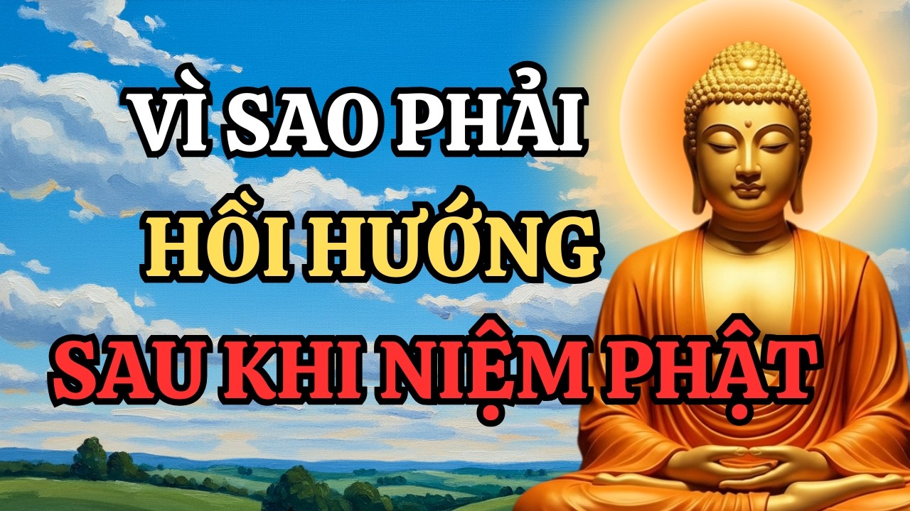 Vì Sao Phải Hồi Hướng Sau Khi Niệm Phật? Hiểu Đúng Để Phước Tăng Gấp Bội