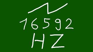 16592 hz saw