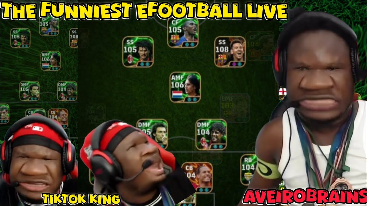 EFOOTBALL LIVE GOAT || THE FUNNIEST AND MOST WATCHED LIVE ON TIKTOK ...