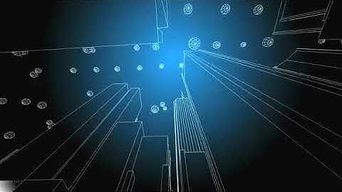 Abstract City Background Loop   Motion Graphics, Animated Background