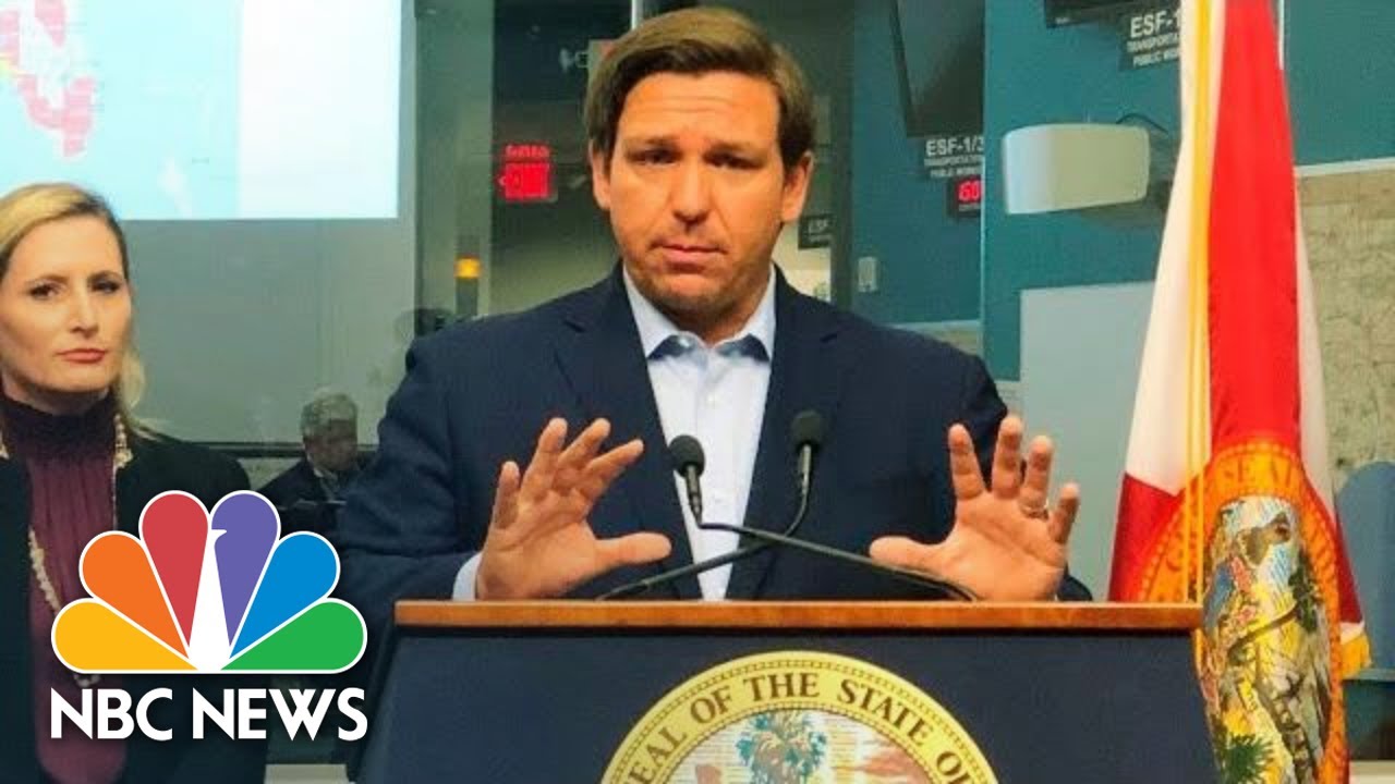 Florida Gov. DeSantis Gives Updates On Coronavirus | NBC News (Live Stream Recording)