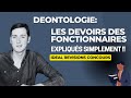 Les devoirs des fonctionnaires expliqus simplement