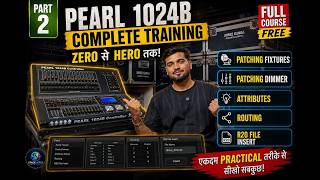 Mini Pearl - Patch, Fixture Patch, Dimmer Patch, r20 file install, Part 2