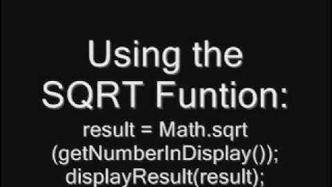 Programming in JAVA (Eclipse) Calculator