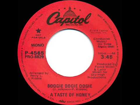 1978 A Taste Of Honey - Boogie Oogie Oogie (mono radio promo 45)