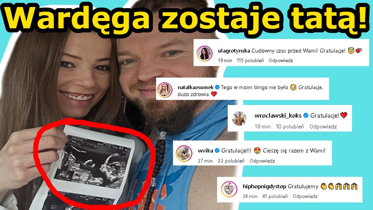 Wardęga ogłasza: wkrótce zostaniemy rodzicami