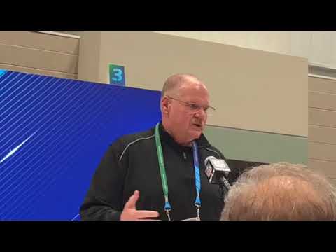 Andy Reid Talks KC Chiefs, Lamar Jackson, NFL Draft At NFL Combine 2018