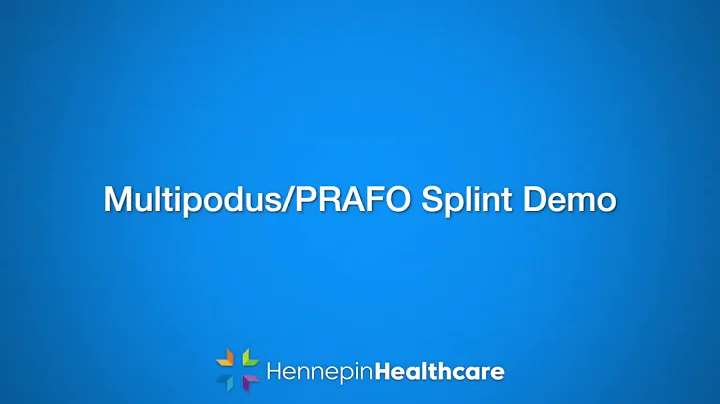 Multipodus PRAFO Foot Splint demo