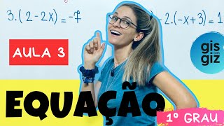 Matemática Gis com Giz - ⭕️ EQUAÇÃO DO 1º GRAU COM DUAS INCÓGNITAS - às 18h  no canal da Gis ☺️