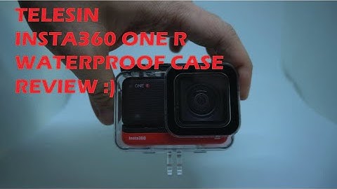 TELESIN INSTA360 ONE R WATERPROOF CASE :)