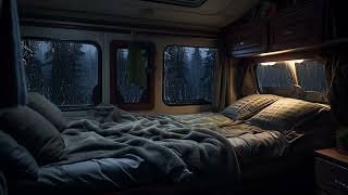 It's raining. I'll sleep in the car! - Car Camping
