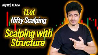 Nifty Scalping | Trading with Rules | Day 22 | 16 June
