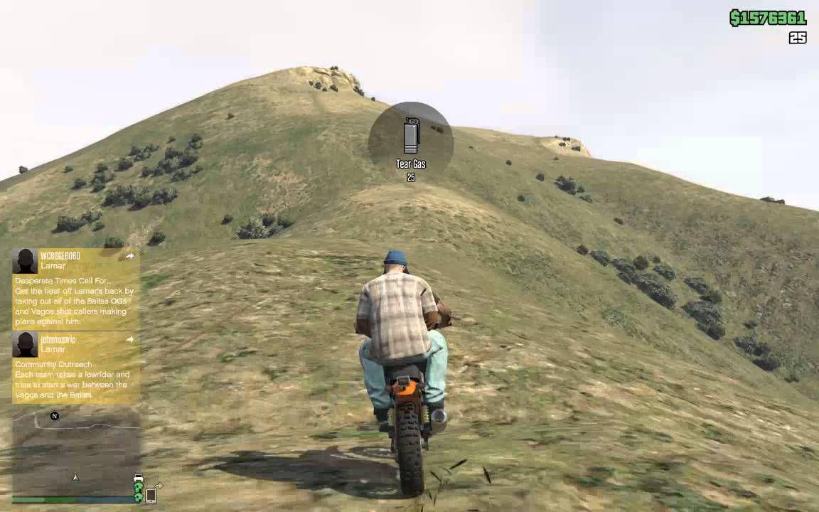 GTA Online flaming back flip