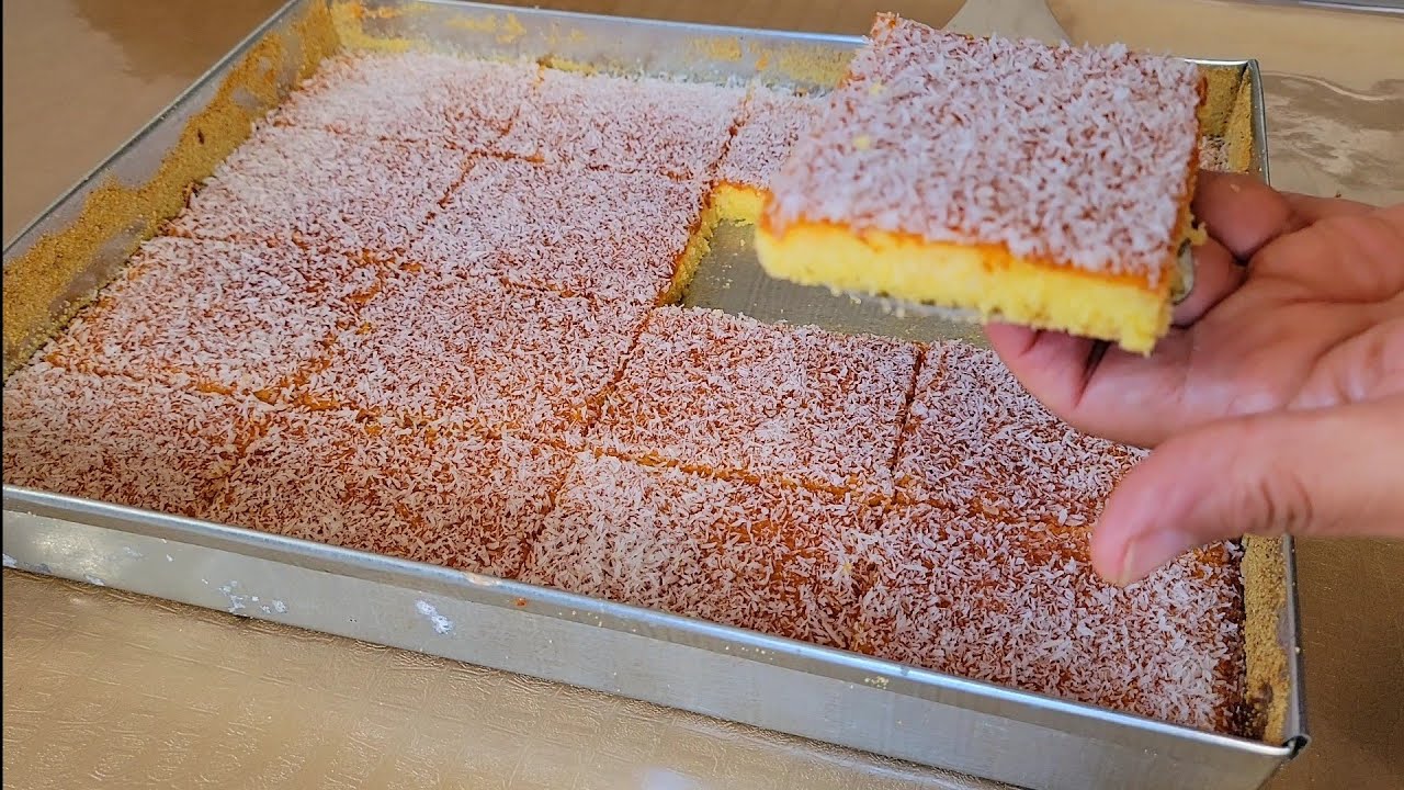 حرشة بسبوسة ب3 نكهات عجيبة غدي تندمي إلا ماجربتيش هاذ الوصفة