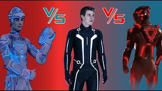 Tron Trilogy Costume Comparison!
