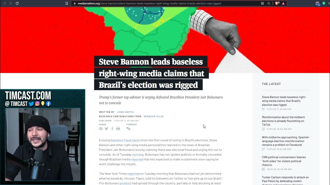 Bolsonaro Supporters REJECT Election Results, Call For MILITARY COUP Erupt As CHAOS ERUPTS