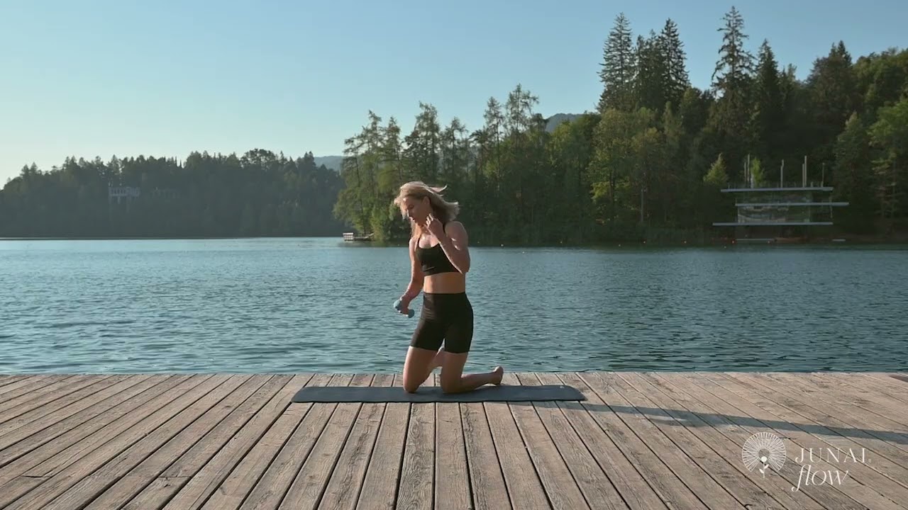 Junai Beginner Workout Series  |  15-Minute Upper Body Routine | Pilates