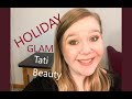 Holiday Glam Eyeshadow Using Tati Beauty Textured Neutrals V1 Palette