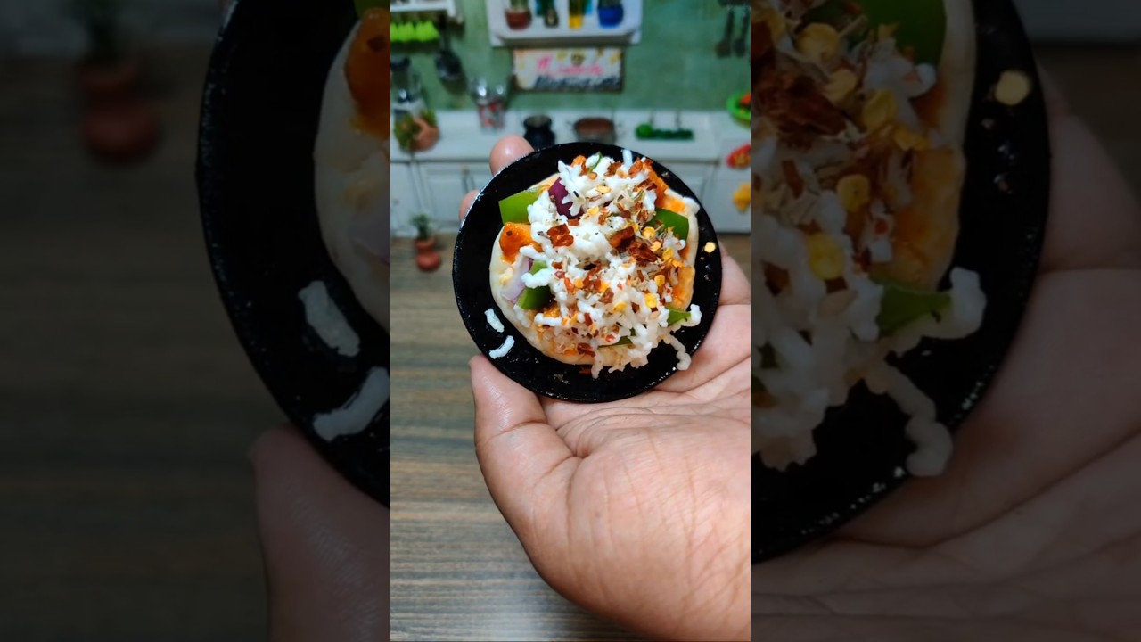 Miniature Cooking Pizza 😍 