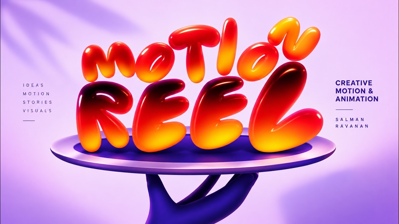 Creative Motion & Animation | Salman Ravanan