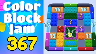 Color Block Jam Level 367 Solution