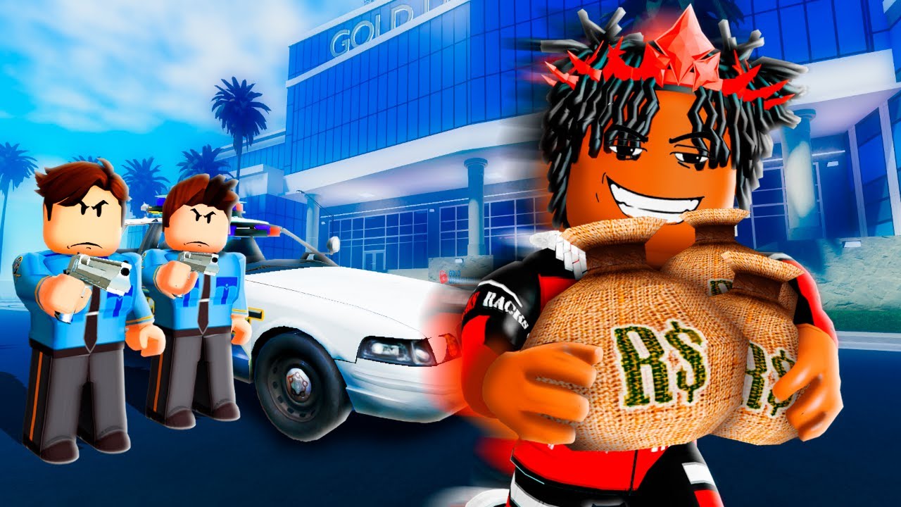 I Raided The GOLD DEPOSITORY In This Roblox Cali Hood Game!