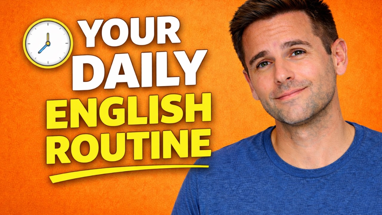 Daily English Practice Routine | Slow Listening & Shadowing | A1–A2 ...