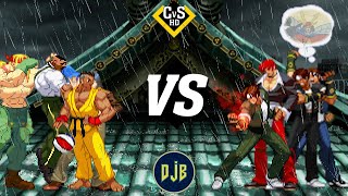 [IKEMEN] CVS Tag: Team SF3 VS Team Kusanagi-Yagami  (New dizzy and player icons)