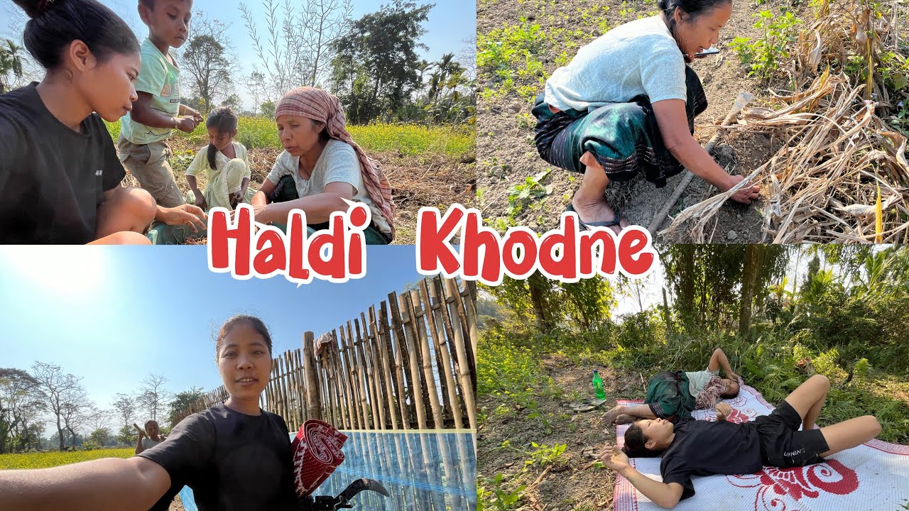 Haldi Khodke Laya. Robin Or Ritika Bhi Aaya Help Karne 
