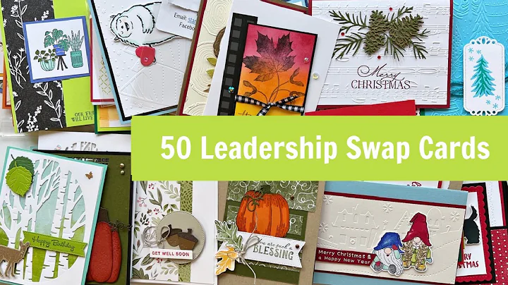 2022 SU! Leadership Card Swaps -Get Inspired!