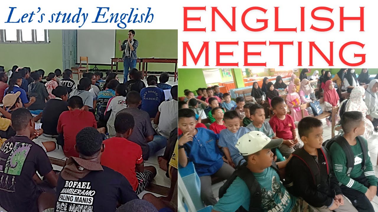 Let's study English #EnglishMeeting - YouTube