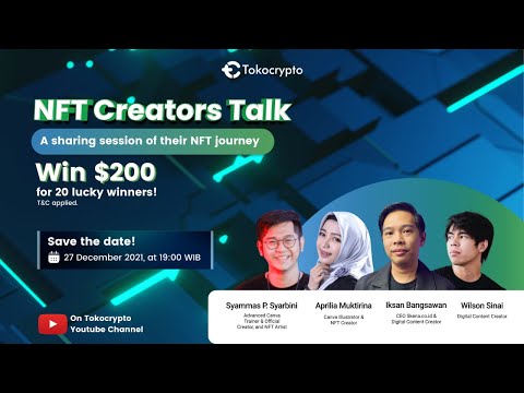 Mau Tahu Cara Mudah Bikin NFT? Yuk Join NFT Creators Talk! | Tips Membuat NFT buat Pemula | TokoMall