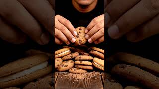 Chocolate Chip Cookie ASMR 🍪✨ One Big Crunch + Chewy Sounds 🎧