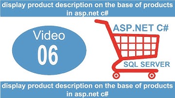 display product description on the base of products in asp net c#
