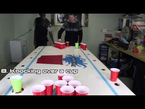 Como jogar Beer Pong (as regras dos Super Splash Bros)