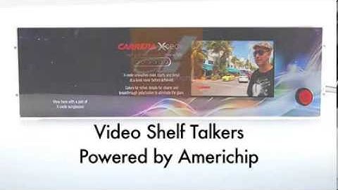 Video Shelf Talker Grabs Shopper