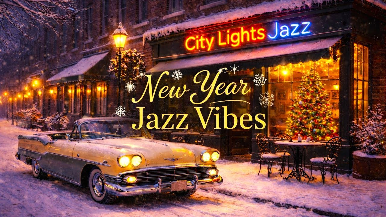🎷 New Year Jazz Vibes - Calm Jazz Background Music for 2026 ✨