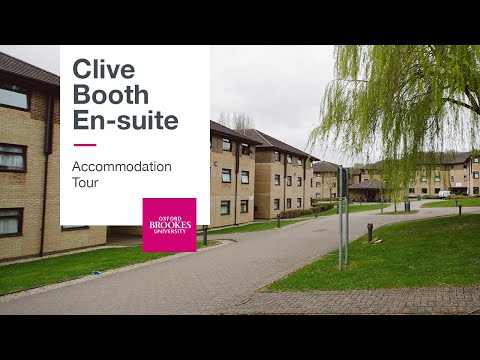 Clive Booth En Suite Accommodation Tour | Oxford Brookes University