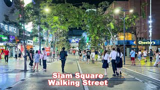 Siam Square Walking Street - Great pedestrian shopping street in Bangkok