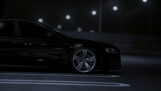 Audi S8 On Porsche Wheels