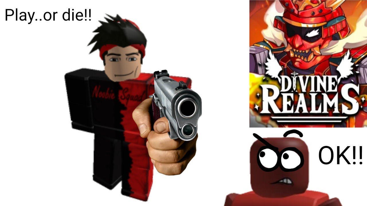 TRYING playing New game divine realms❤️🔥(Roblox Game)