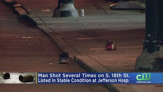 Man Shot Several Times In Center City, Police Say