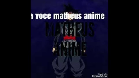 Intro pa matheus anime