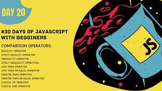 Famous Comparison operators in javascript | 30 days of javascript | malayalam | Hackphiles Wealth